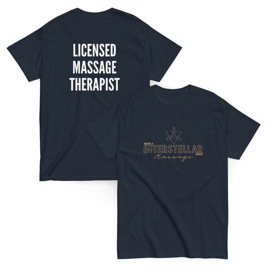 Licensed Massage Therapist Interstellar Massage T-Shirt